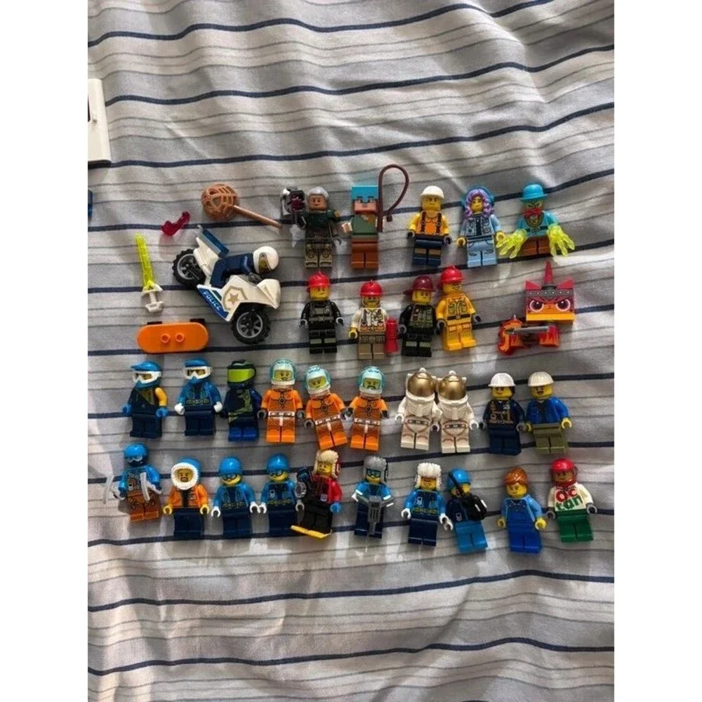 Massive Lego Lot 30 Minifigures Etc. - Read Description
